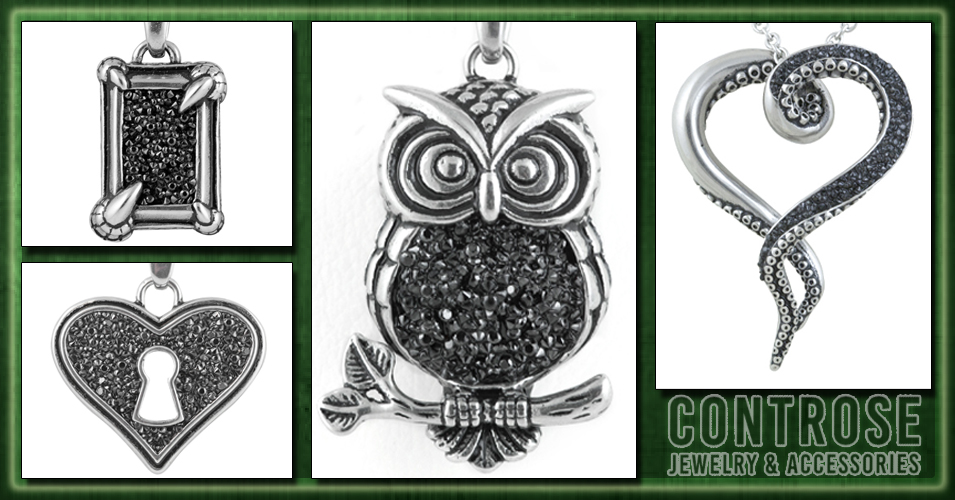 Controse owl necklace